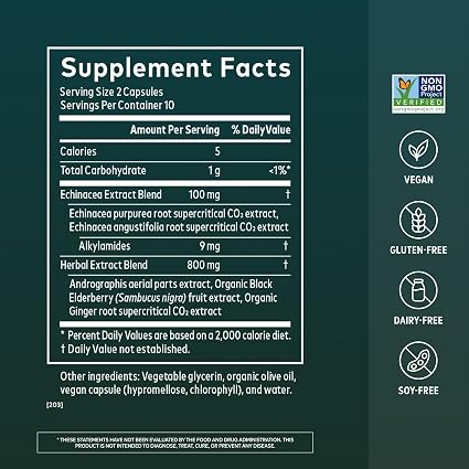 Quick Defense Liquid Caps by Gaia Herbs
