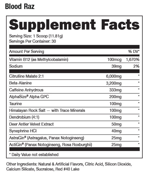 Woke AF Blood Raz by DAS Labs