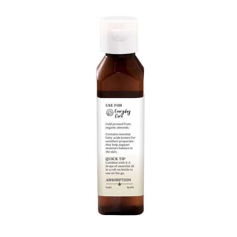 Almond Oil Sweet Organic 4oz by Aura Cacia