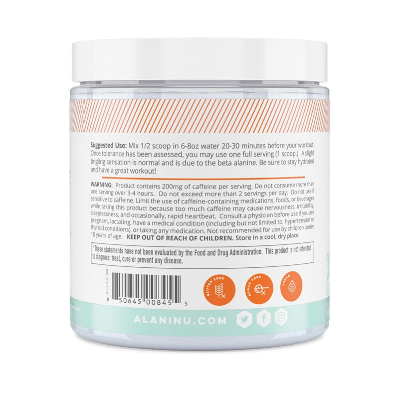 Pre-Workout Hawaiian Shaved Ice by Alani Nu