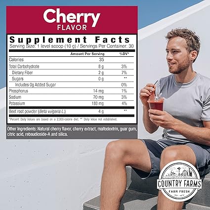 Bountiful Beets Cherry Powder by Country Farms