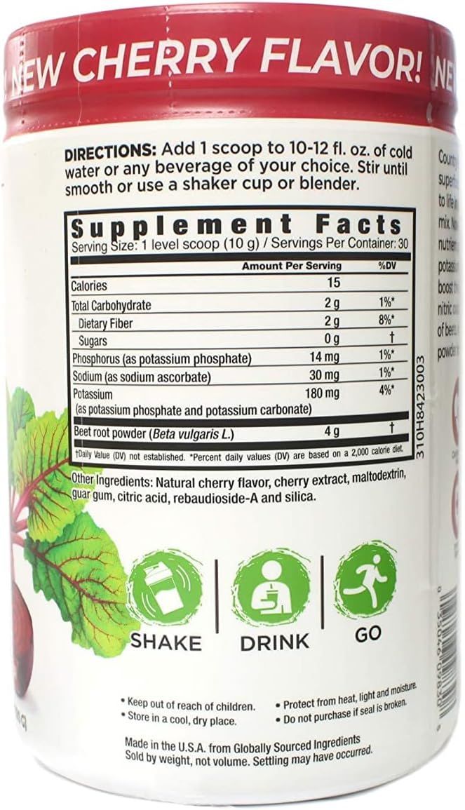 Bountiful Beets Cherry Powder by Country Farms