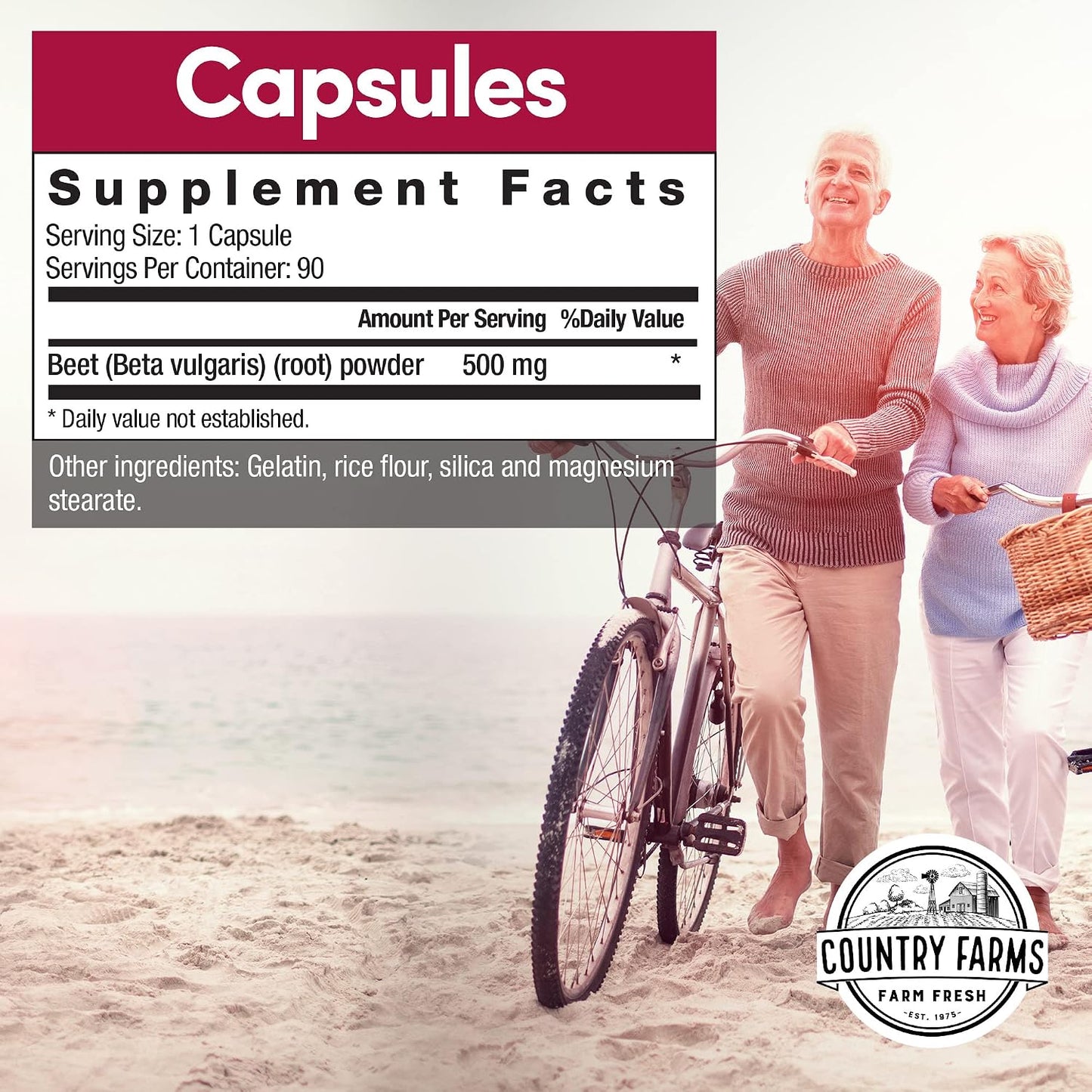 Bountiful Beets Capsules by Country Farms
