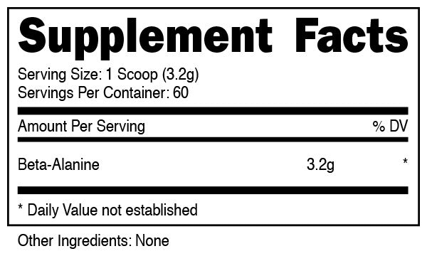 Beta-Alanine Powder 300g by DAS Labs