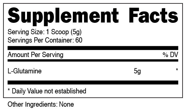 L-Glutamine 300g by DAS Labs