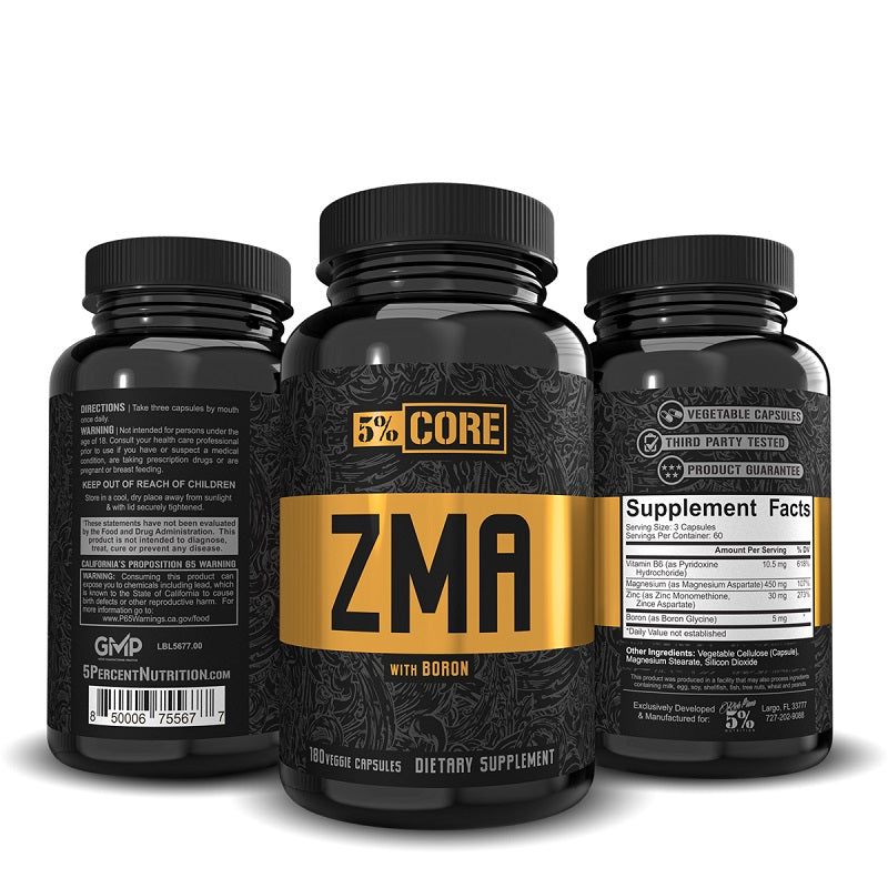 Core ZMA by 5% Nutrition