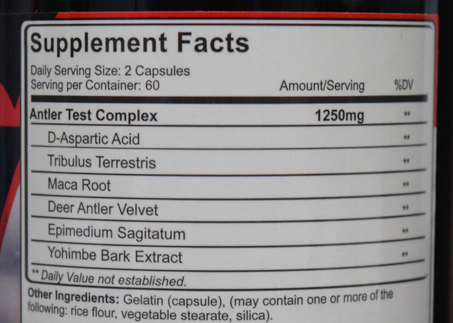 Nutrakey Antler Test 120 Capsules