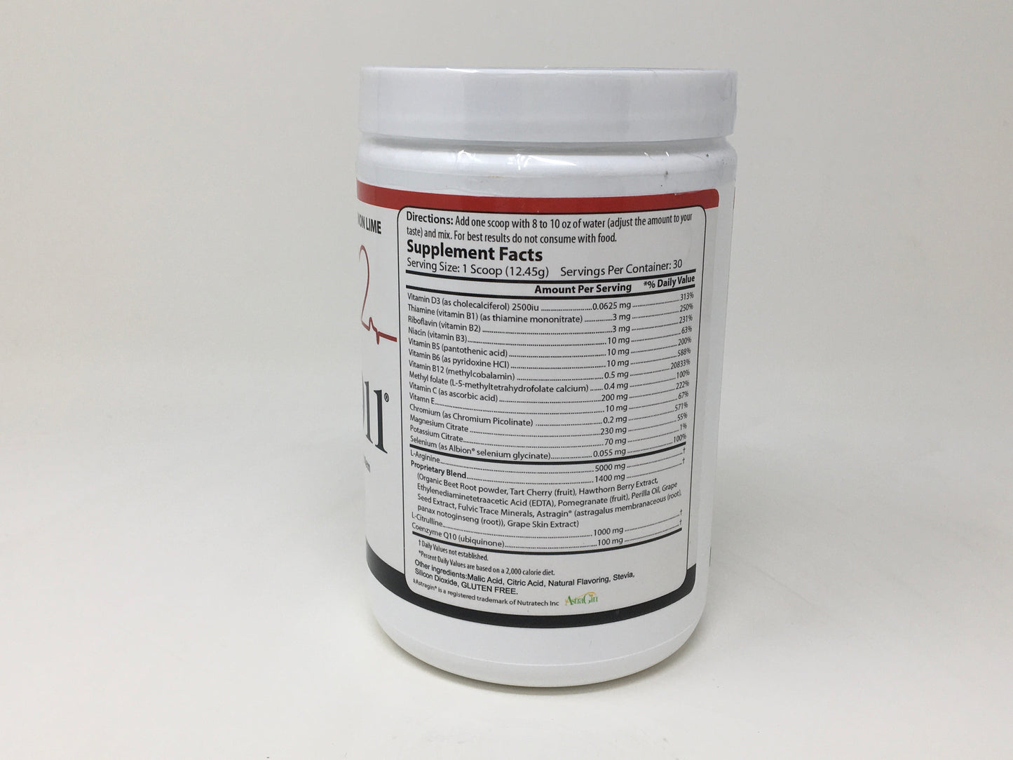Cardio 911 Lemon Lime Powder by Doctor's Blend