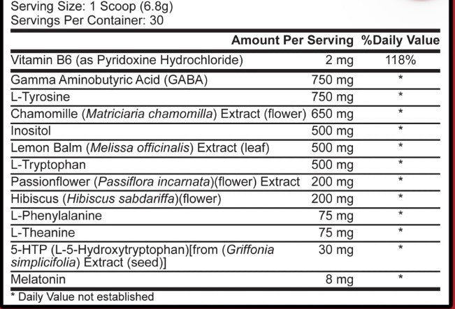 Knocked Out Sleep Aid Powder Apple Cider by 5% Nutrition