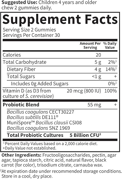 Kids Probiotics Strawberry Gummies by Garden of Life