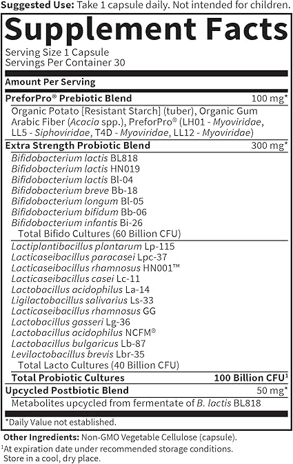 Extra Strength Probiotic Capsules by Garden of Life