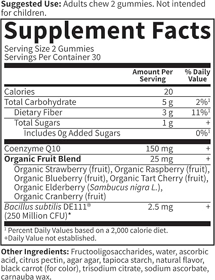Vitamin Code CoQ10 150mg Gummies by Garden of Life