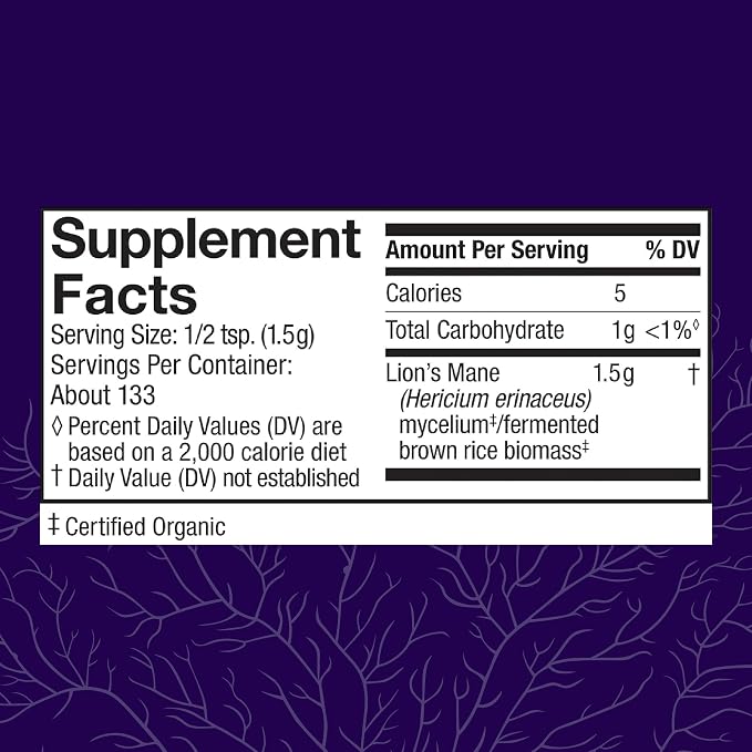 Lion's Mane Mushroom Powder by Host Defense