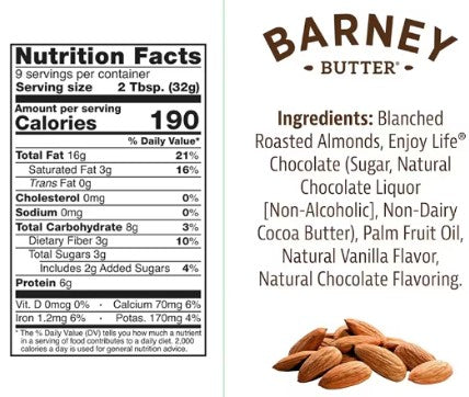 Chocolate Almond Butter by Barney & Co.