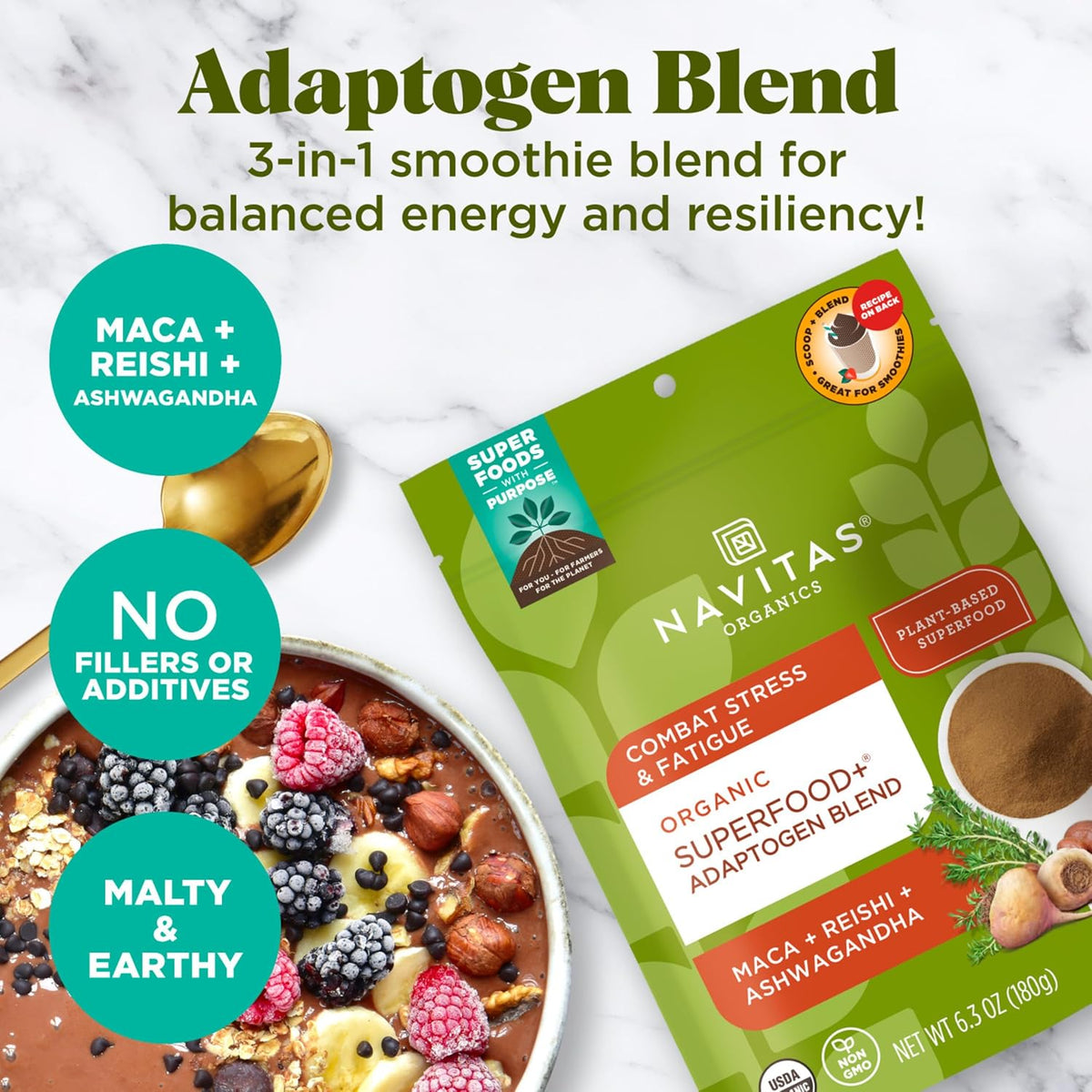 Superfood Adaptogen Blend by Navitas Naturals