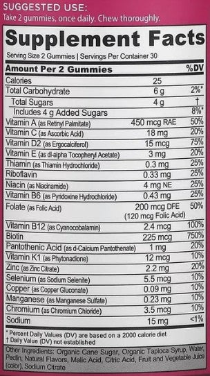 Women's Multivitamin Gummies by Goli Nutrition