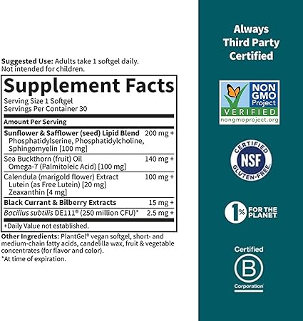 Eye Health Softgels by Garden of Life