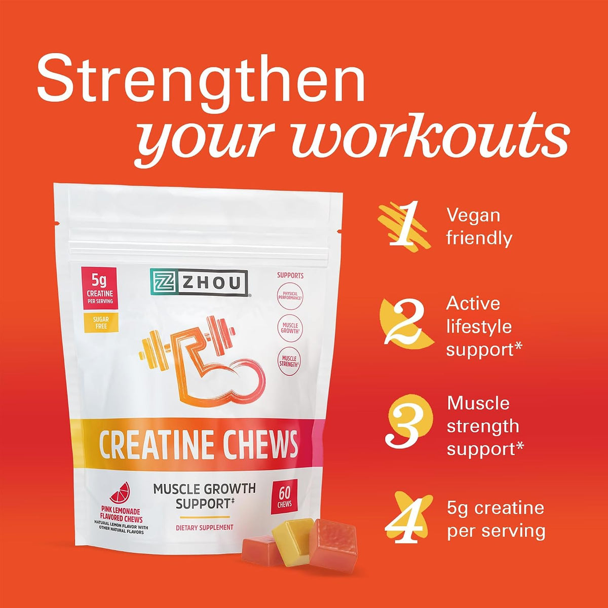 Creatine Gummies by Zhou
