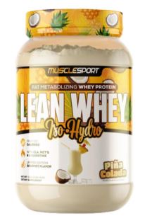 Lean Whey Protein Pina Colada by Muscle Sport