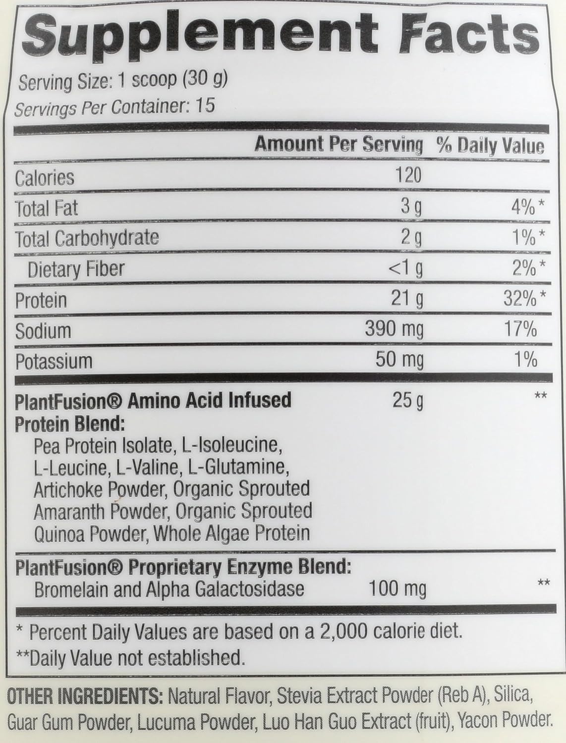 Complete Vegan Protein Vanilla Bean by Plant Fusion
