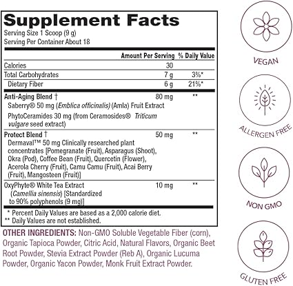 Complete Plant Based Collagen Beauty Strawberry Lemonade by Plant Fusion