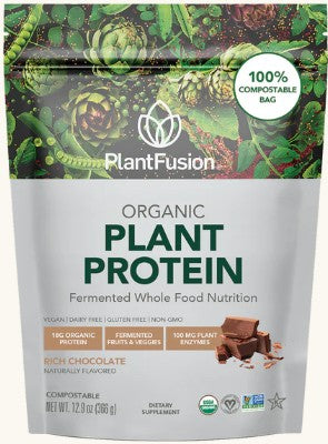 Organic Fermented Plant Protein Chocolate by Plant Fusion