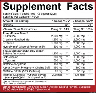 Kill It PreWorkout Wildberry by 5% Nutrition