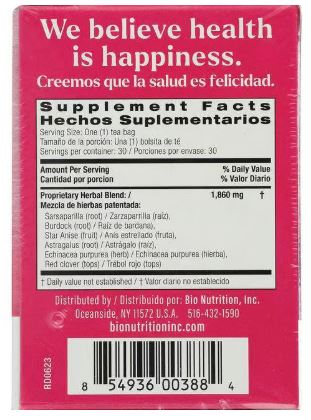 Lymph Support Tea by Bio Nutrition
