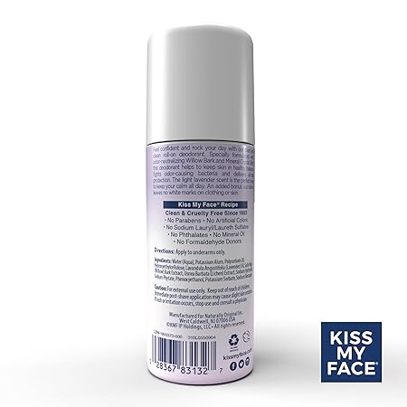 Liquid Rock Roll On Lavender Deoderant by Kiss My Face