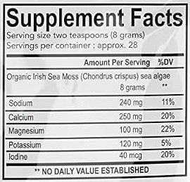 Organic Sea Moss Powder by The Food Movement