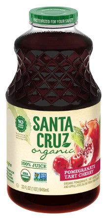Organic Pomegranate Tart Cherry Juice by Santa Cruz