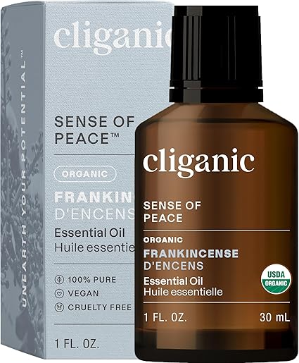 Organic Frankencense Essential Oil by Cliganic