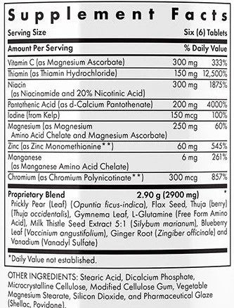 Sugar Metabolism Factors Tablets by Michael's