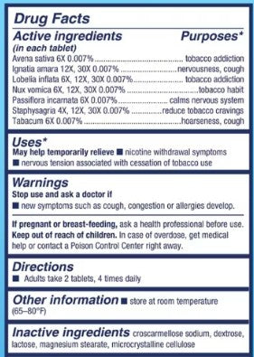 Stop-It Smoking Homeopathic Tablets by Natural Care