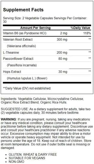 Sleep & Stress Support Capsules by Solgar