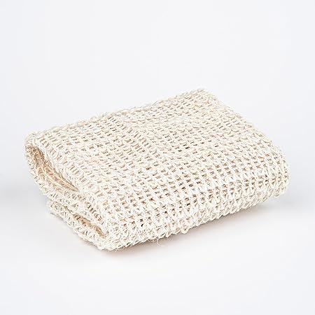 Sisal Wash Cloth Exfloliating Body Scrubber by Baudelaire