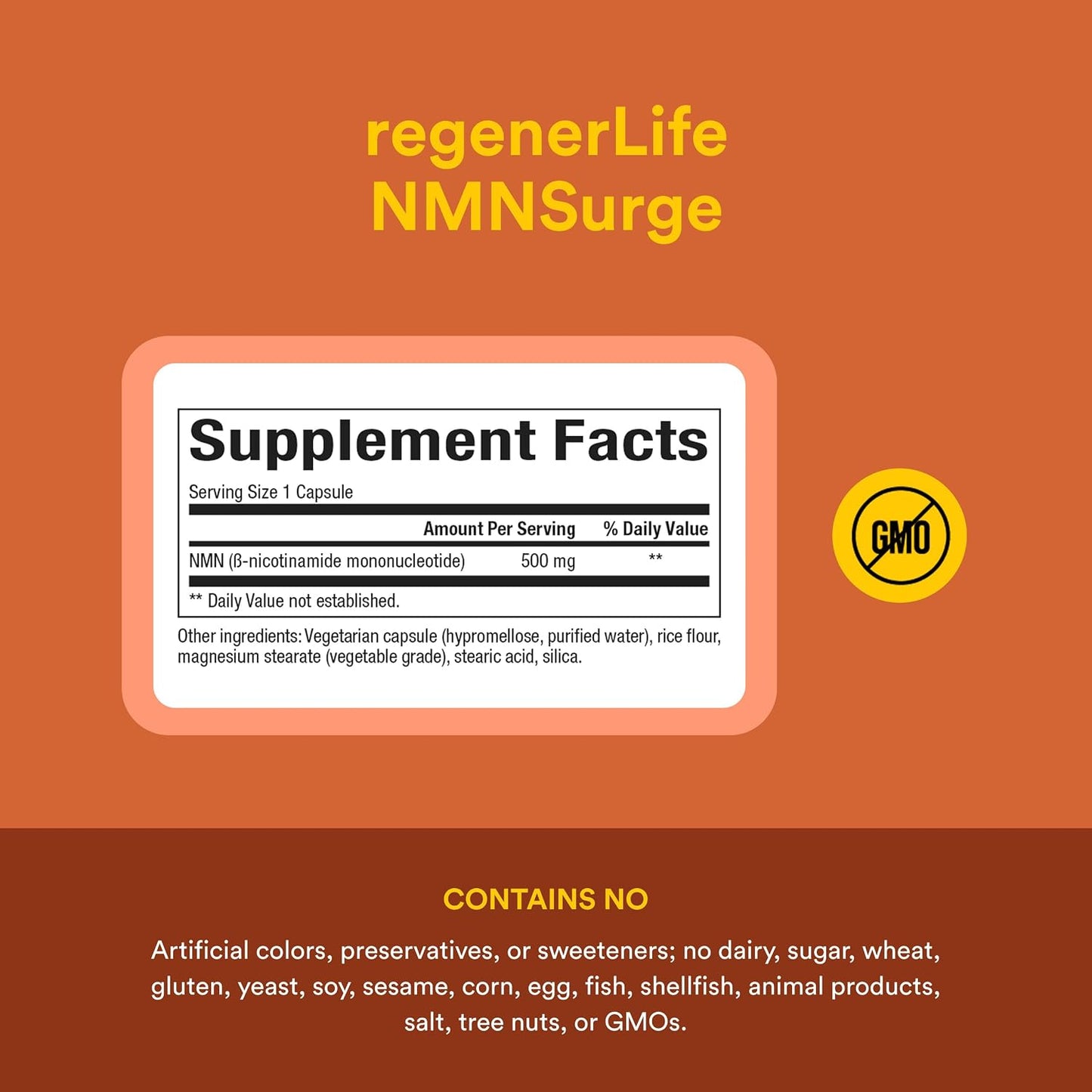 NMN Surge 300mg Capsules by Natural Factors