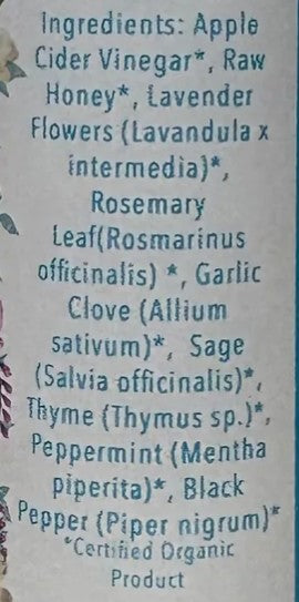Four Thieves Antibiotics Alternative Oxymel Tincture by Roots to Remedies