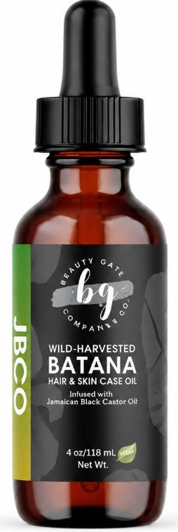 Wild Harvested Batana Oil with Black Castor Oil by Beauty Gate Cosmetics