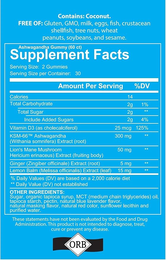 Ashwagandha Gummies by 4 Your Gummies