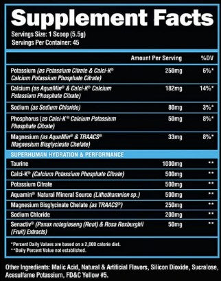 Super Human Hydration Lemonade by Alpha Lion