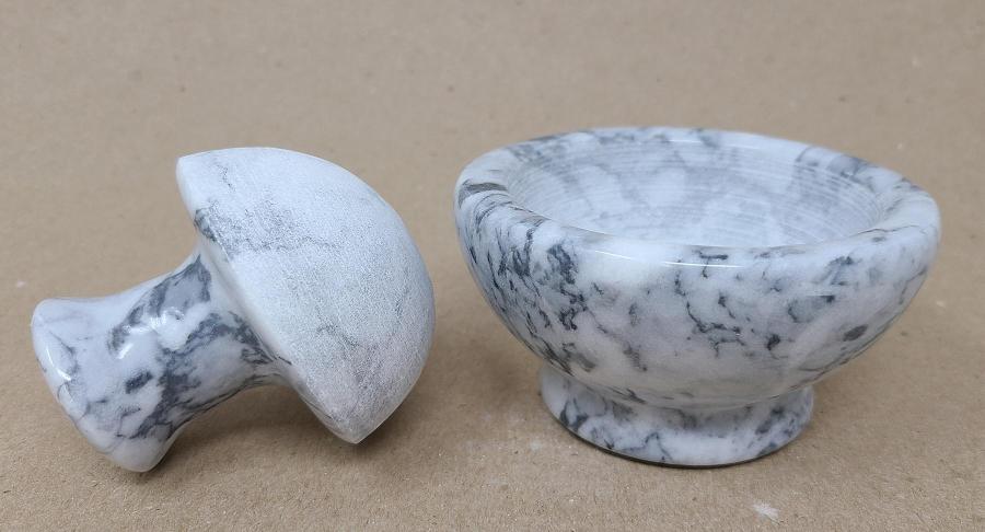 Marble Mortar & Pestle