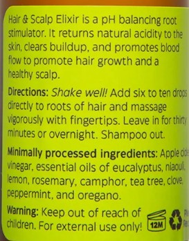 Hair & Scalp Elixer by Uncle Harry's