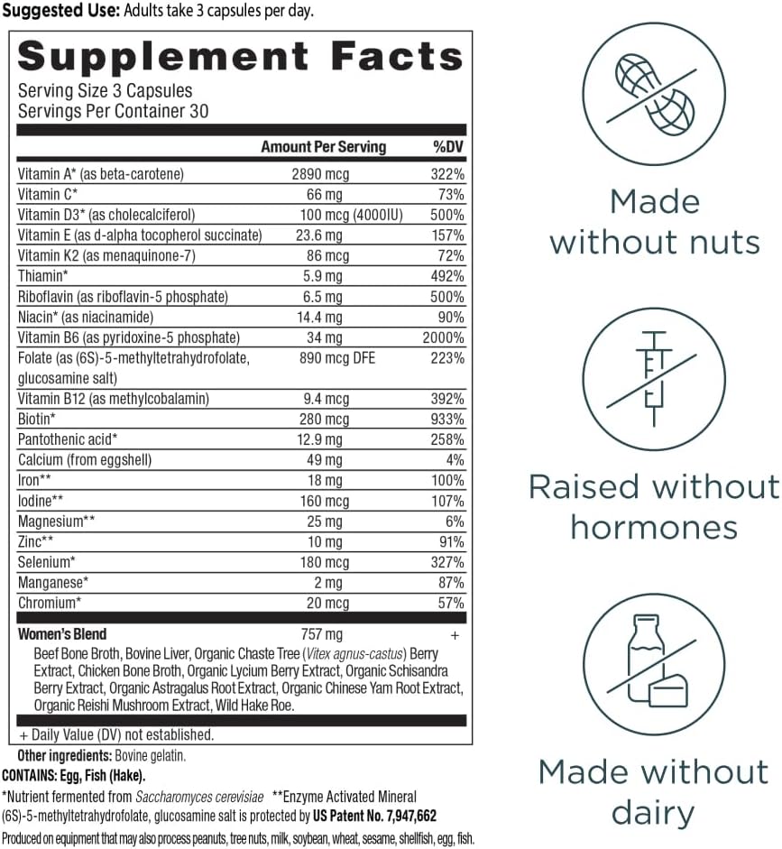 Women's Multivitamin Capsules by Ancient Nutrition