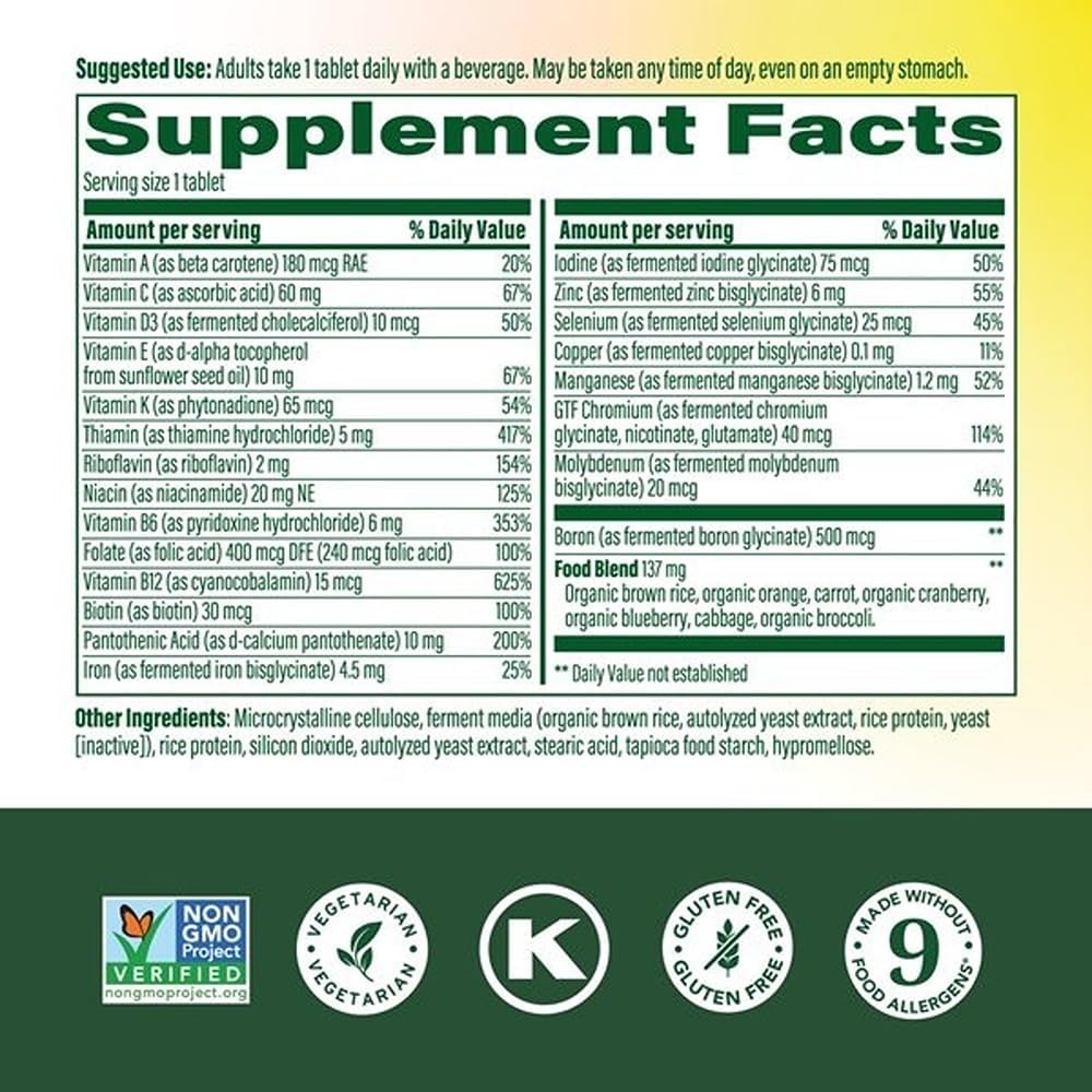 Once Daily Multivitamin Tablets by Megafood