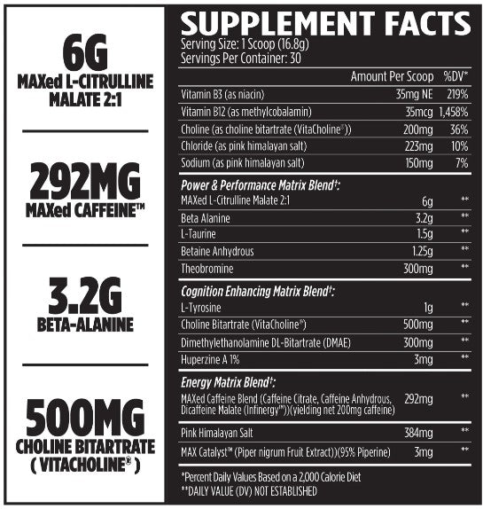 KXR Stacked PreWorkout Powder Blue Shark Gummy by VMI Sports
