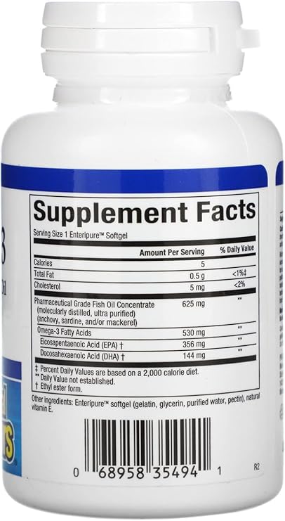 Rx Omega-3 Mini Gels by Natural Factors