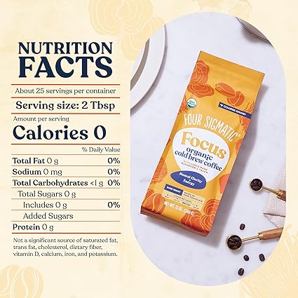 Focus Organic Cold Brew Coffee by Four Sigmatic