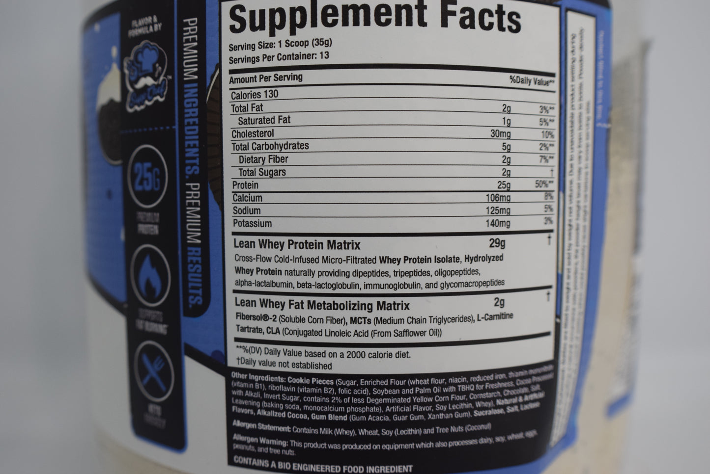 Lean Whey 1lb Cookies & Cream by MuscleSport