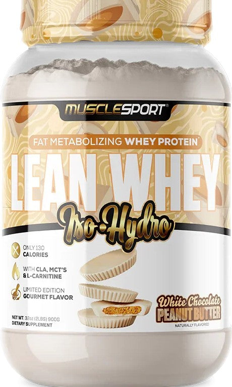 Lean Whey White Chocolate Peanut Butter by MuscleSport